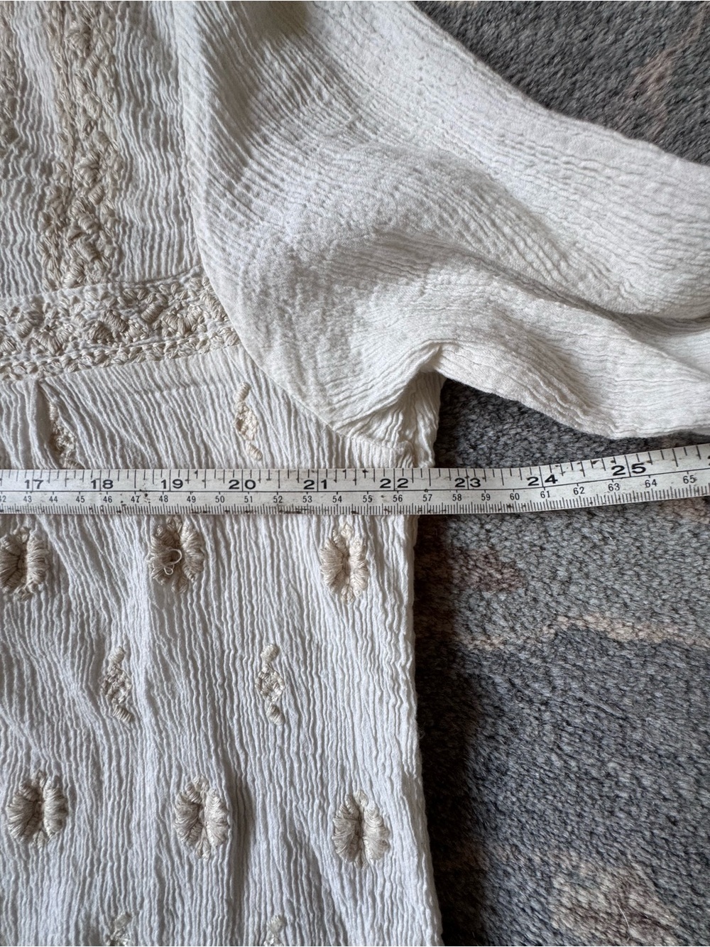 Lucky Brand Long Sleeve Blouse - Picture 8 of 9